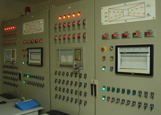 Sistema de controlo da fornalha do PLC do metal do painel de controle ISO9001