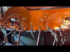 Linha de Produção de Garrafas de Vidro de 300ml 380V Máquina de Formação de Garrafas de Cerveja