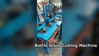 Máquina de corte de vidro de garrafa