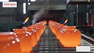 Linha de produção solução da garrafa de vidro 40TPD de alta eficiência
