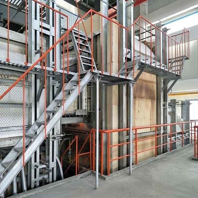 Forno de fusão de vidro de 50 tpd Forno de fusão final com projeto avançado de economia de energia