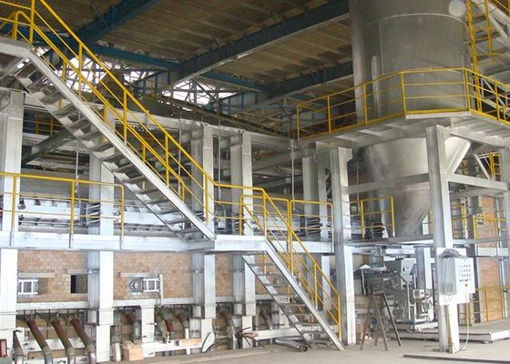 Fonte de vidro natural do equipamento de Melter da fornalha da energia 150T do gás