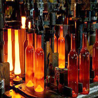 comprar Linha de produção de garrafas de vidro de âmbar de 300 ml Garrafas de vinho de 250 g para fabricação de recipientes online manufacture
