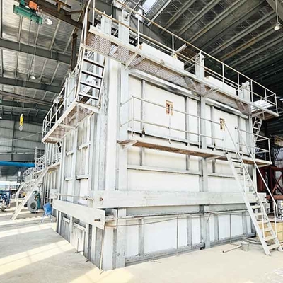 comprar Forno de fusão de vidro com material refratário personalizado e controle automatizado online manufacture