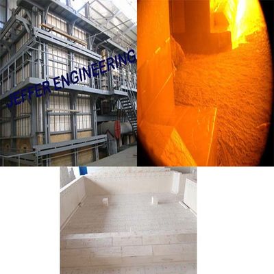comprar 60TPD Forno de vidro industrial Serviço de construção de fornos de fusão de controlo automático online manufacture