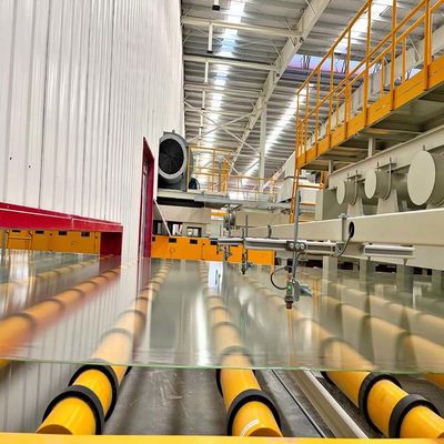 comprar Linha de produção de vidro flutuante transparente personalizada com banho de estanho para construção online manufacture