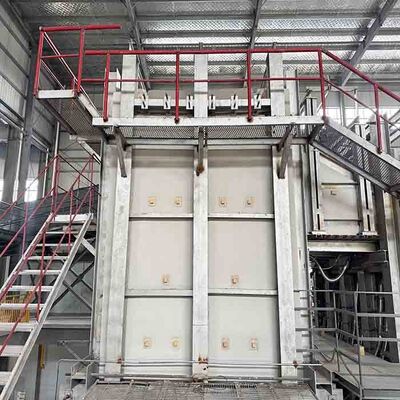 comprar Forno de fusão de vidro colorido personalizado de 30Tpd com estrutura de material refratário online manufacture