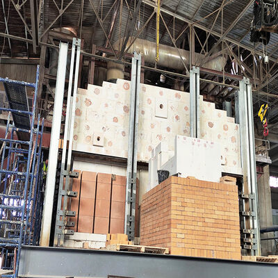 comprar Unidade de Forno de Fusão de Vidro de 90 TPD de Alta Eficiência para a Indústria de Vidro online manufacture