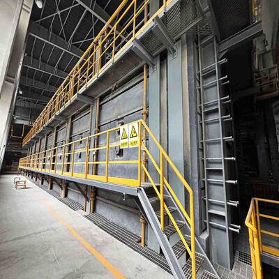 comprar Capacidade personalizável Forno de vidro industrial Forno de material refratário online manufacture