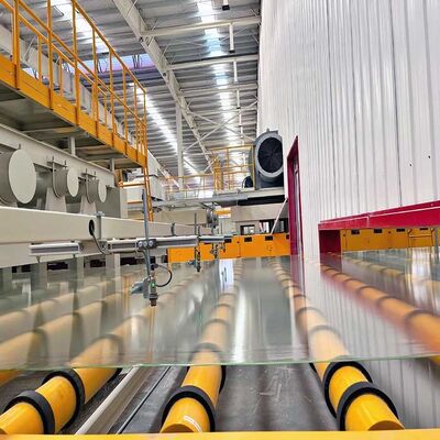 comprar 150 TPD linha de fabricação de vidro flutuante com banho de estanho de precisão e anilhamento automatizado Lehr online manufacture