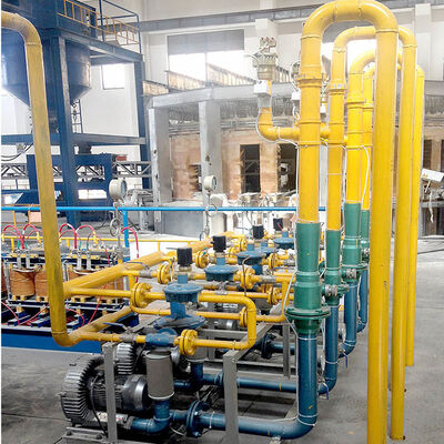 Comprar Queimador de gás industrial feito sob encomenda do sistema de combustão de gás do aço suave da eficiência elevada para a fornalha de derretimento de vidro Fabricação em linha
