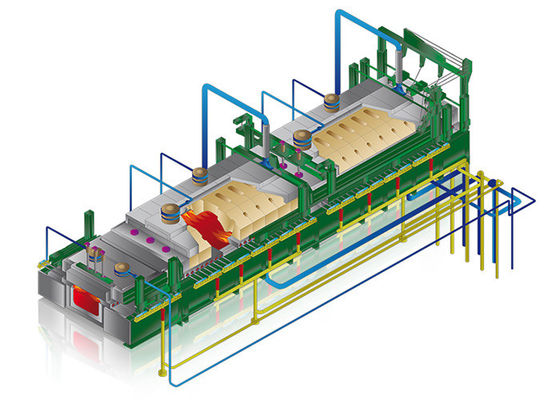 comprar Fornalha de vidro industrial doméstica da construção 50 Tpd online manufacture