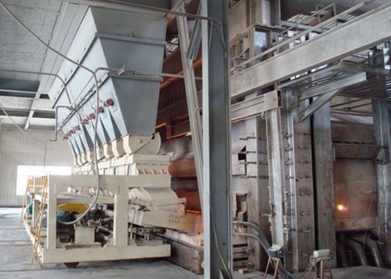 comprar A cruz dupla do combustível 380V ISO14001 ateou fogo a Melter de vidro online manufacture